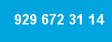 929 672 31 14 929 672 31 14